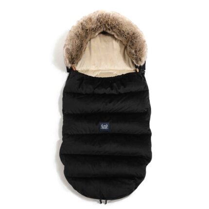 Kinderwagen Fusssack Uni BLACK Hauptbild