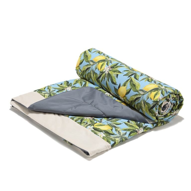 Picknickdecke Velvet POSITANO - XXL - 180 x 190 cm Zusatzbild 1