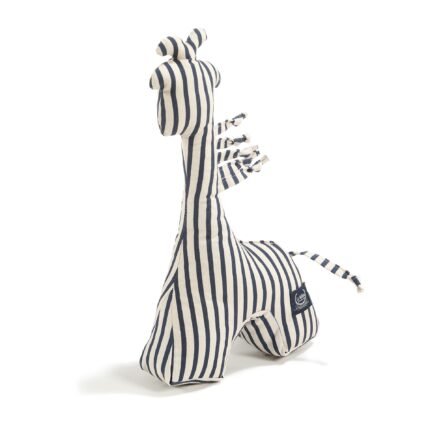 Giraffe Rattle Baumwolle STRIPES NAVY Hauptbild